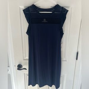 Never worn Michael Kors Navy Blue dress.